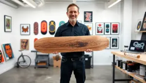 skateboard decks art
