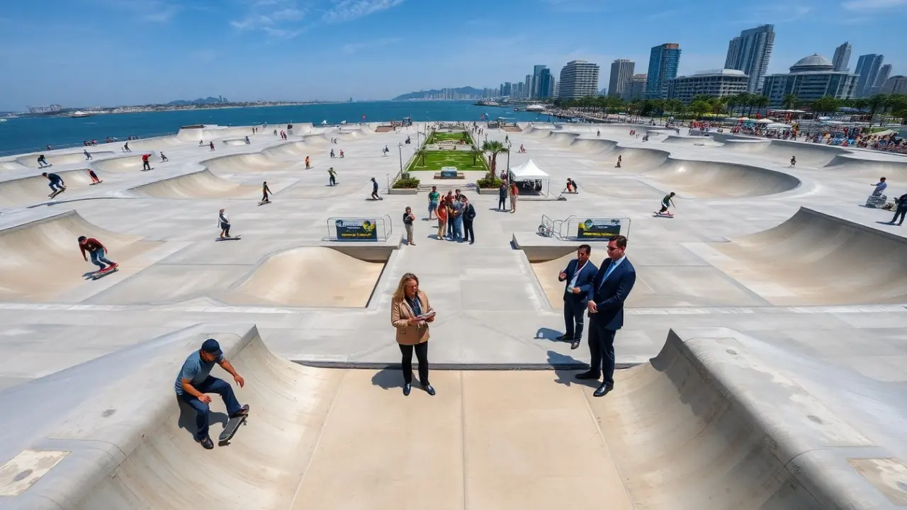 biggest skatepark in the world