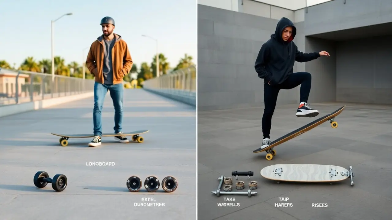 longboard vs skateboard