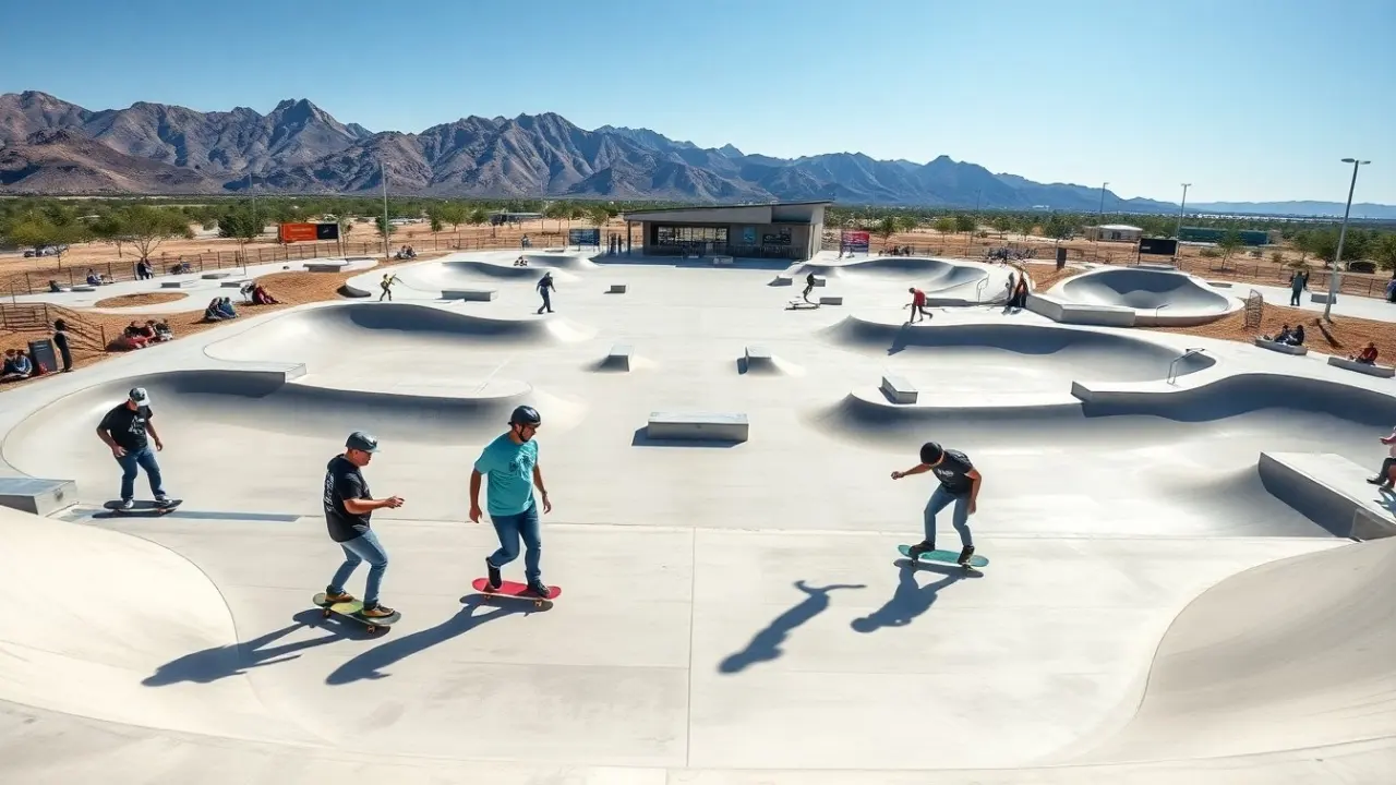 largest skatepark in the us