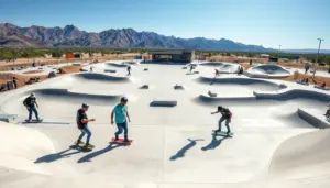 largest skatepark in the us